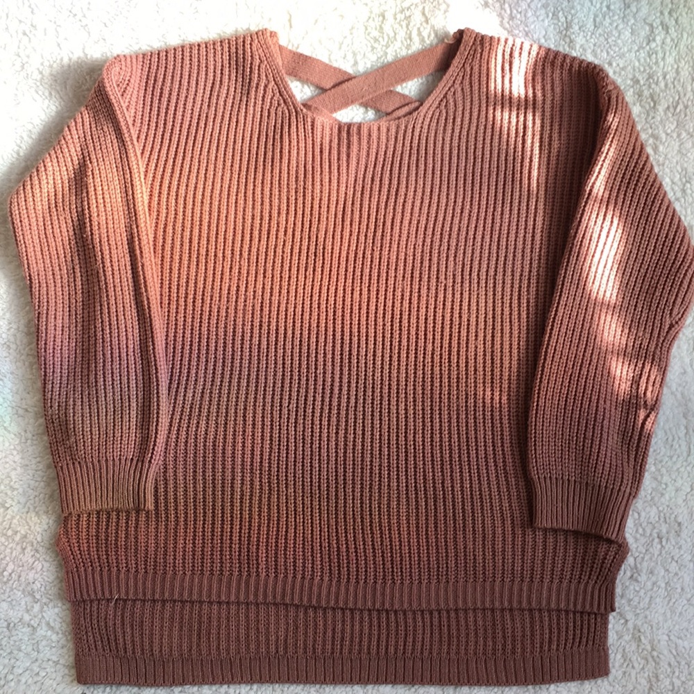 Pink Knitted Sweater